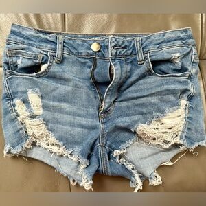 American Eagle blue jean shorts